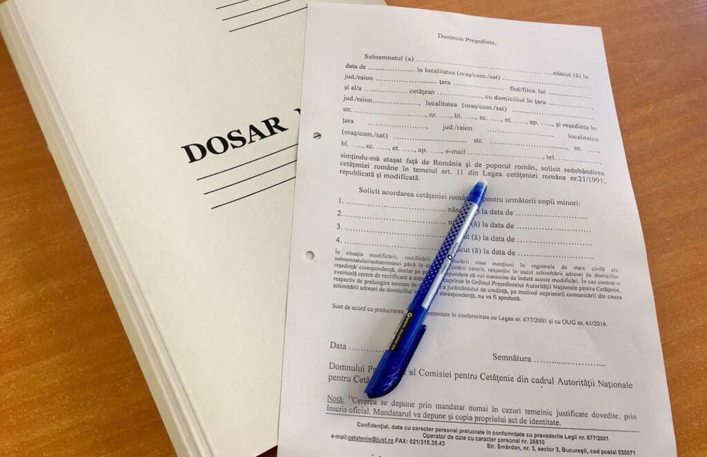 InterDoc Consulting - Dosar ANC minor